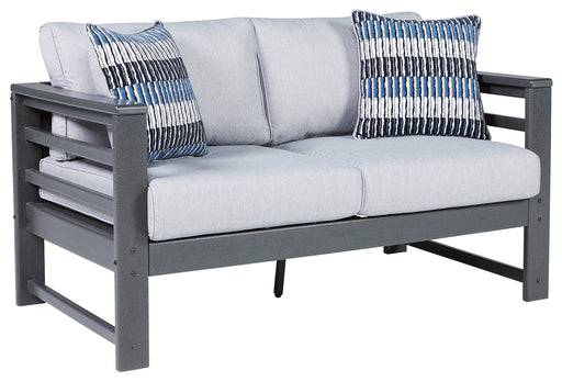 Amora Outdoor Loveseat with Cushion - P417-835 - In Stock Furniture