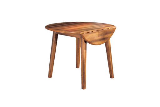 Berringer Rustic Brown Dining Drop Leaf Table - D199-15 - Gate Furniture