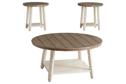 Bolanbrook Two-tone Table (Set of 3) - T377-13 - Gate Furniture