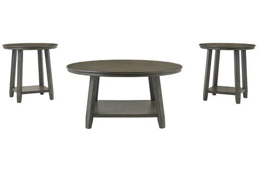 Caitbrook Gray Table (Set of 3) - T188-13 - Gate Furniture