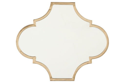 Callie Gold Finish Accent Mirror - A8010155 - Gate Furniture
