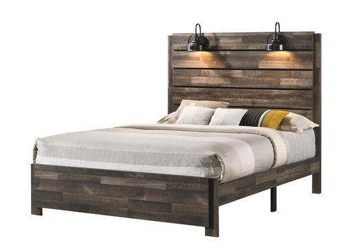 Carter Brown King Panel Bed - B6800-K-BED - Gate Furniture