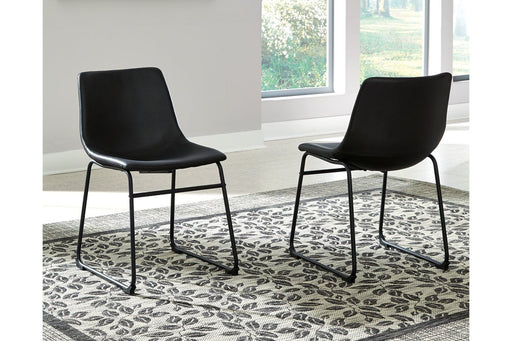 Centiar Black Dining Chair (Set of 2) - D372-06 - Gate Furniture