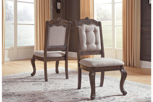 Charmond Brown Dining Chair (Set of 2) - D803-01 - Gate Furniture