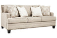 Claredon Linen Sofa - 1560238 - Gate Furniture