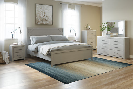 Cottenburg Light Gray-White Panel Bedroom Set - Gate Furniture