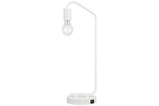 Covybend White Desk Lamp - L734322 - Gate Furniture