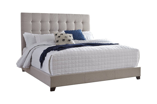 Dolante Beige King Upholstered Bed - B130-582 - Gate Furniture