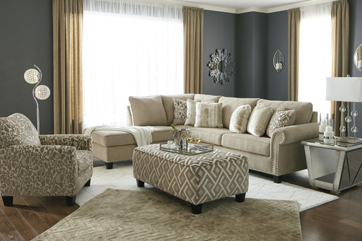 Dovemont Putty LAF Sectional - Gate Furniture