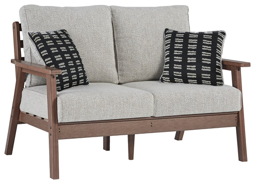 Emmeline Outdoor Loveseat with Cushion - P420-835 - In Stock Furniture