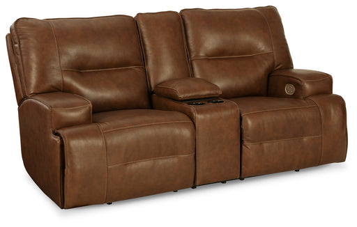 Francesca Power Reclining Loveseat with Console - U2570518 - In Stock Furniture