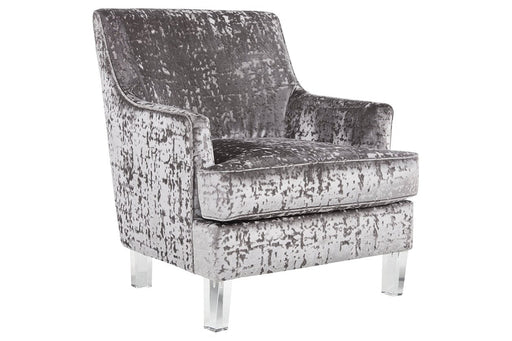 Gloriann Pewter Accent Chair - A3000105 - Gate Furniture