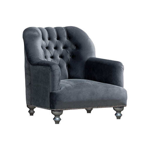 Happy 35 in. Chair in Gray - CH-HAPPY-GRAY - In Stock Furniture