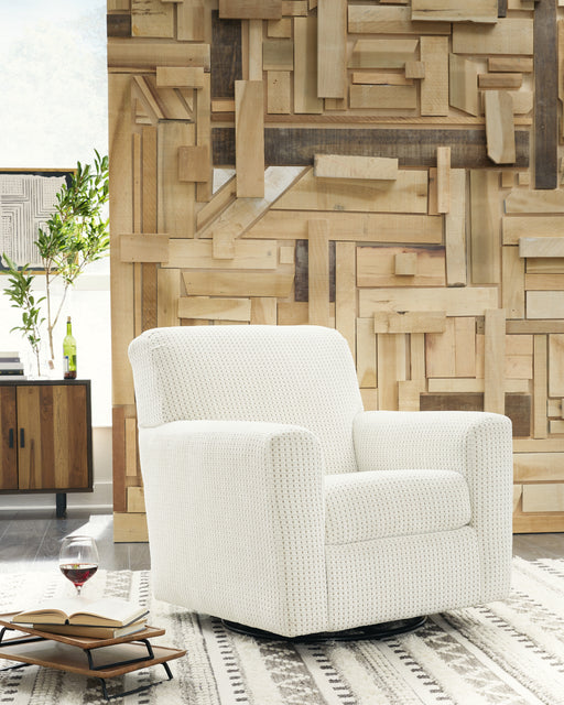 Herstow Swivel Glider Accent Chair - A3000365