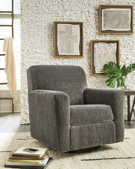 Herstow Swivel Glider Accent Chair - A3000366