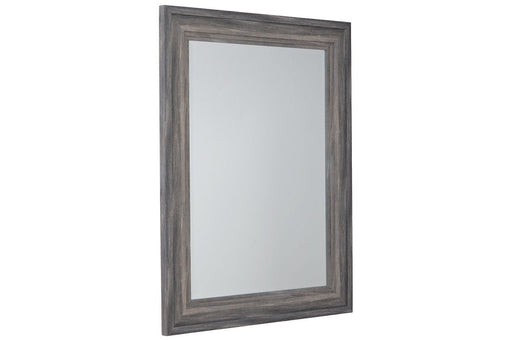jACEE Antique Gray Accent Mirror - A8010218 - Gate Furniture