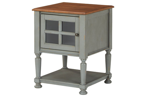 Mirimyn Gray/Brown Accent Cabinet - A4000382 - Gate Furniture