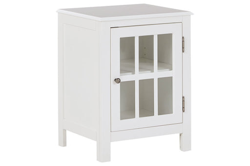Opelton White Accent Cabinet - A4000377 - Gate Furniture