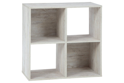 Paxberry Whitewash Four Cube Organizer - EA1811-2X2 - Gate Furniture