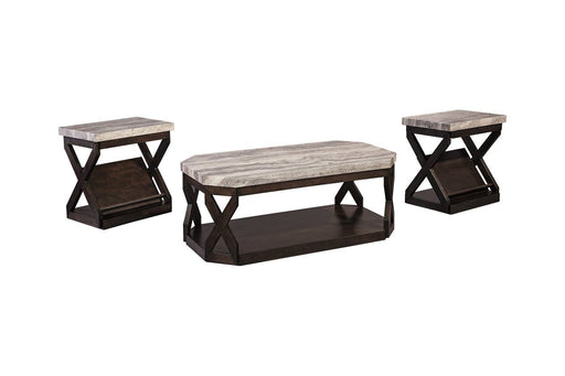 Radilyn Grayish Brown Table (Set of 3) - T568-13 - Gate Furniture