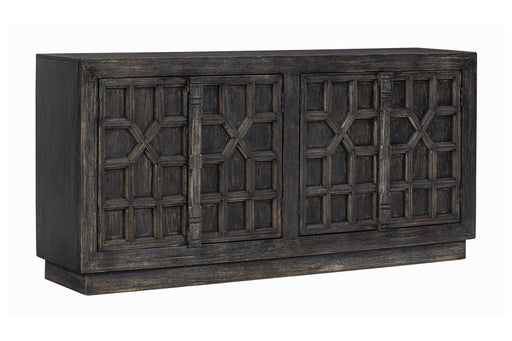 Roseworth Distressed Black Accent Cabinet - A4000309 - Gate Furniture