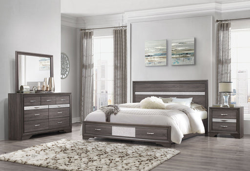 Seville Grey Queen Bed Group - SEVILLE-QBG - Gate Furniture