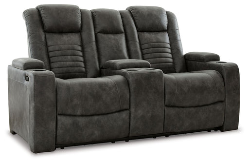 Soundcheck Power Reclining Loveseat with Console - 3060618 - In Stock Furniture