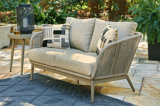 SWISS VALLEY Outdoor Loveseat with Cushion - P390-835