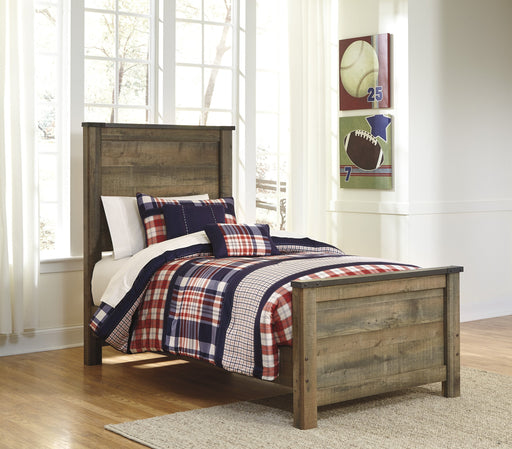 Trinell Brown Twin Panel Bed - Gate Furniture
