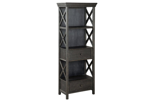 Tyler Creek Black/Gray Display Cabinet - D736-76 - Gate Furniture